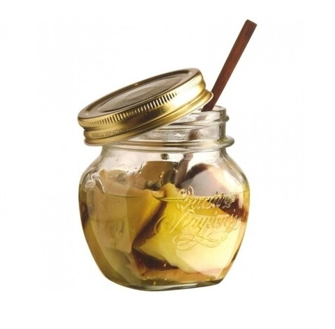 Borcan cu capac Quattro Stagioni Anfora, Bormioli, 500 ml, sticla