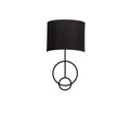 Aplica de perete, Opviq, 892OPV1330, Metal, Negru