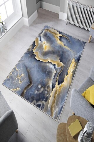 Covor, Exfab261, 80x200 cm, Poliester, Multicolor