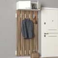 Cuier Yonca, Woody Fashion, 90x31.4x210 cm, maro