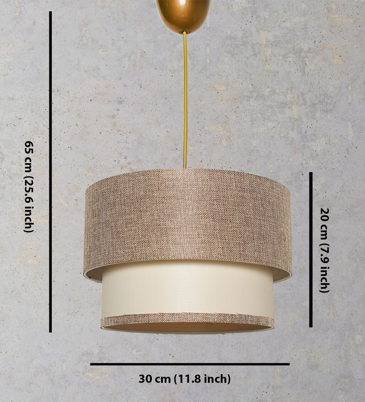 Lustra, FullHouse, 390FLH1662, Metal, Bej / Crem