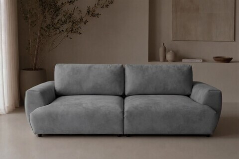 Canapea 3 locuri, Atelier del Sofa, 560ARE5319, Gri