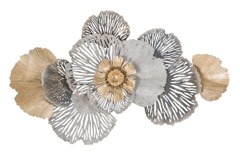 Decoratiune de perete Obyx, Mauro Ferretti, 97.8×59 cm, fier, multicolor