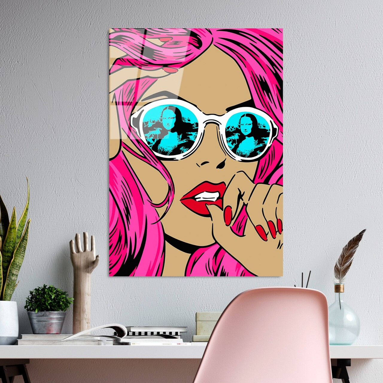 Tablou decorativ UV-715 70 x 100 70 x 100 cm Multicolor