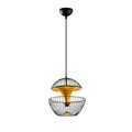 Lustra, Fulgor, 942FLG1259, Metal, Negru
