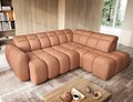 Coltar extensibil dreapta 4 locuri ELTAP, RT-24XIL, Falconn, 258x208x107 cm, lemn/poliester, portocaliu