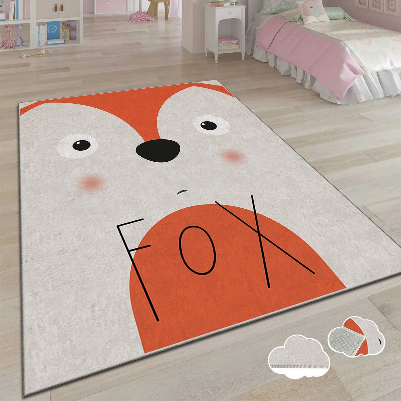 Covor csbrghl-524 80x140 cm Poliester Multicolor