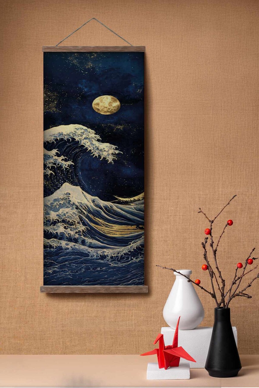Tablou decorativ, ARTJPNPSTRDK17, Pictură: 100% PÂNZĂ, Multicolor - view 2