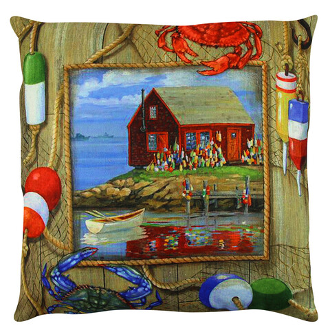 Perna, a12618, 43x43 cm, 50% bumbac / 50% poliester, multicolor
