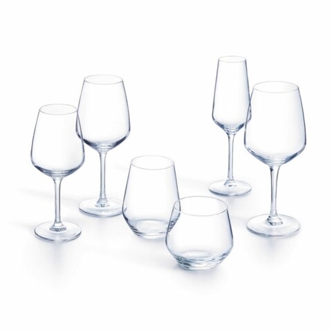 Set 6 pahare de vin, Luminarc, Vinetis, 500 ml, sticla, transparent