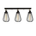 Lustra Fetiye N-1118, Noor, 66 x 29 cm, 3 x E27, 100W, negru