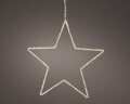 Decoratiune luminoasta Star, Lumineo, H38 cm, 130 LED-uri, lumina calda