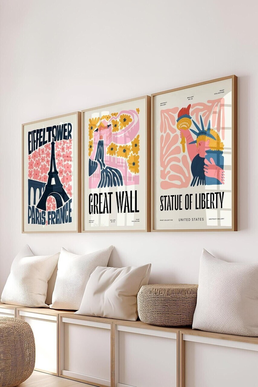 Set de pictură decorativă, Ç-300382, Sticla PVC, Multicolor — imaginea 2