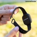 Ceas cu ultrasunete impotriva tantarilor, Wristquitto InnovaGoods, incarcare USB, unisex