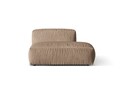 Modul dreapta pentru canapea, 2 locuri, Martina-120, Micadoni Home, 133x106x75 cm, catifea, bej inchis
