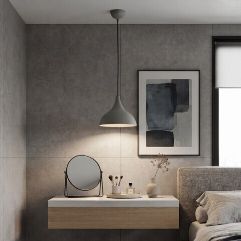 Lampă suspendată, Opviq, 536NTD4104, Gri