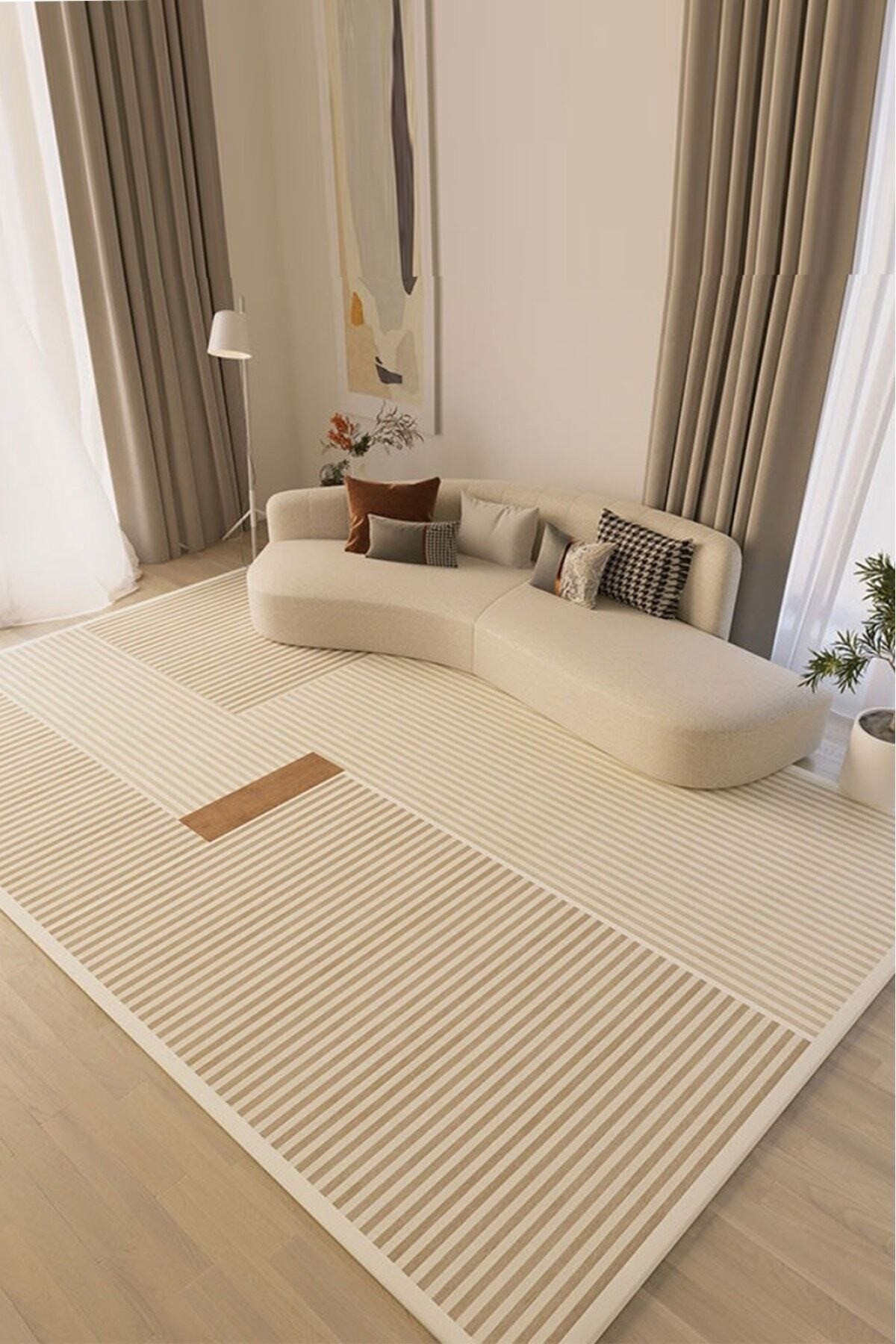 Covor, CLR-0000743-011, 100x300 cm, Poliester, Maro