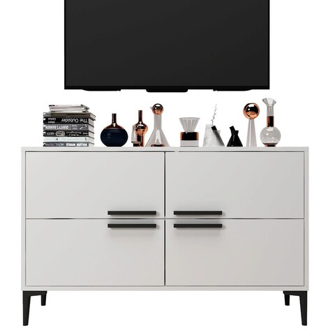 Comoda TV, Odessa, Ctn, 120x75x30 cm, PAL, Alb