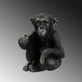 Decoratiune, Monkey, Poliester, Negru