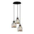 Lustra, Opviq, 892OPV1691, Metal, Negru