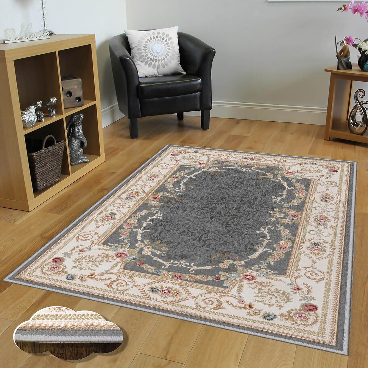 Covor Eexfab468 80x150 cm Poliester Multicolor