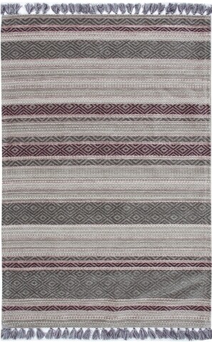 Covor Eko rezistent, IN 02 – Cream, Lilac, 100% acril, 160 x 230 cm Covoare