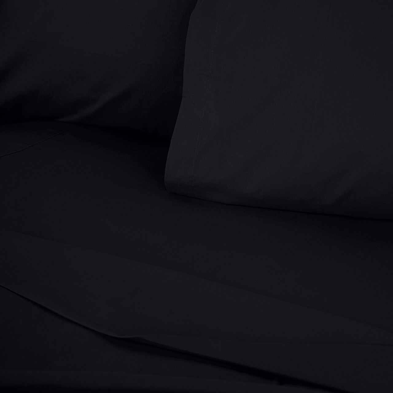 Cearceaf de pat cu elastic Ranforce Single (FR) (IT) (ES) (DE), L'essentiel Maison, Tonne Grise, Negru - imagine 3