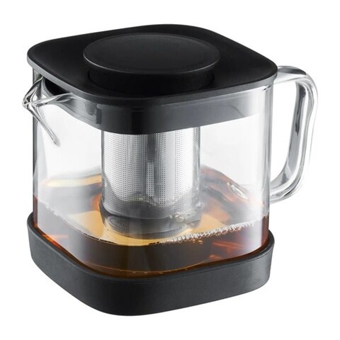 Ceainic sticla cu infuzor irene, ambition, 1.1 l, transparent