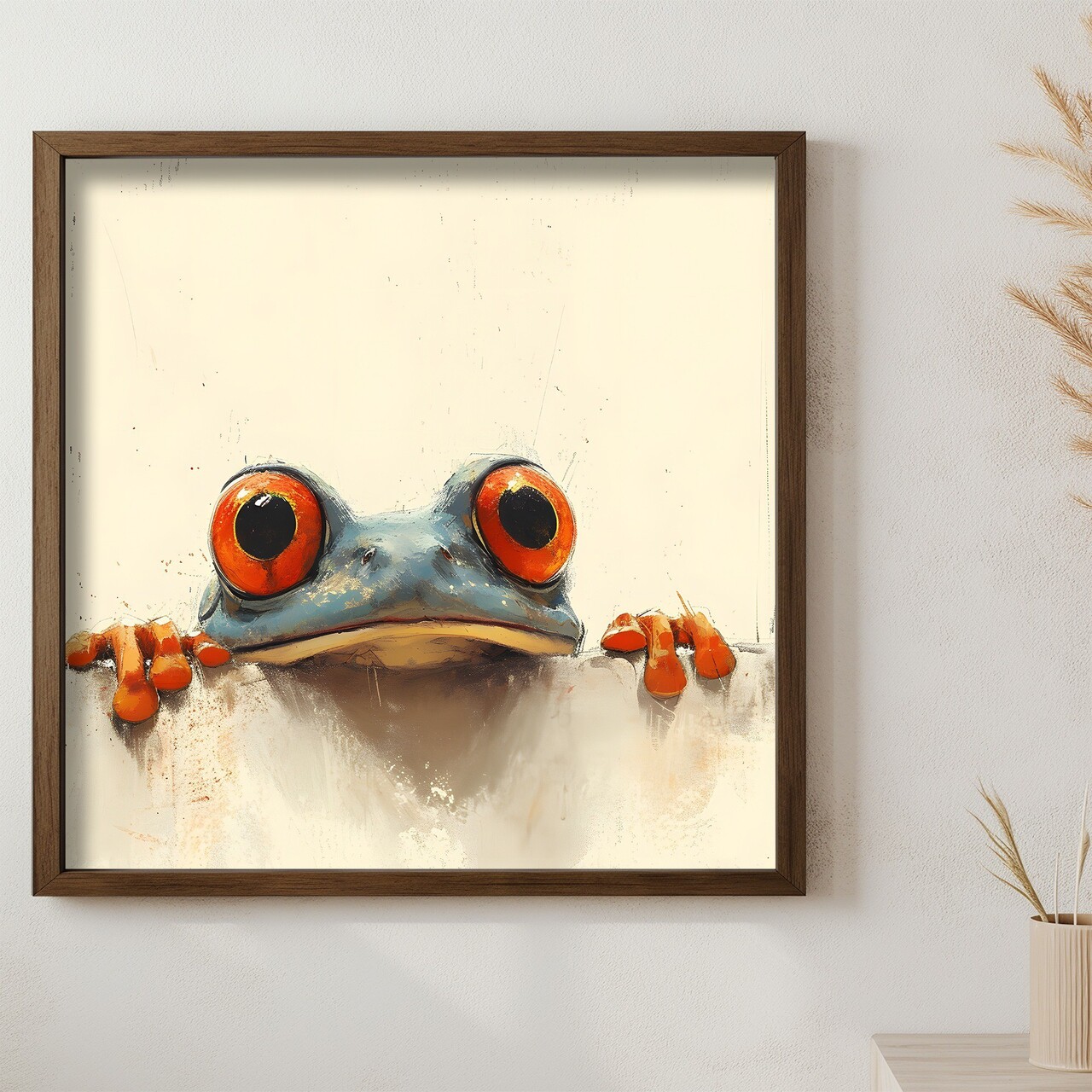 Tablou decorativ AI074 Cadru: 100% MOLID Multicolor