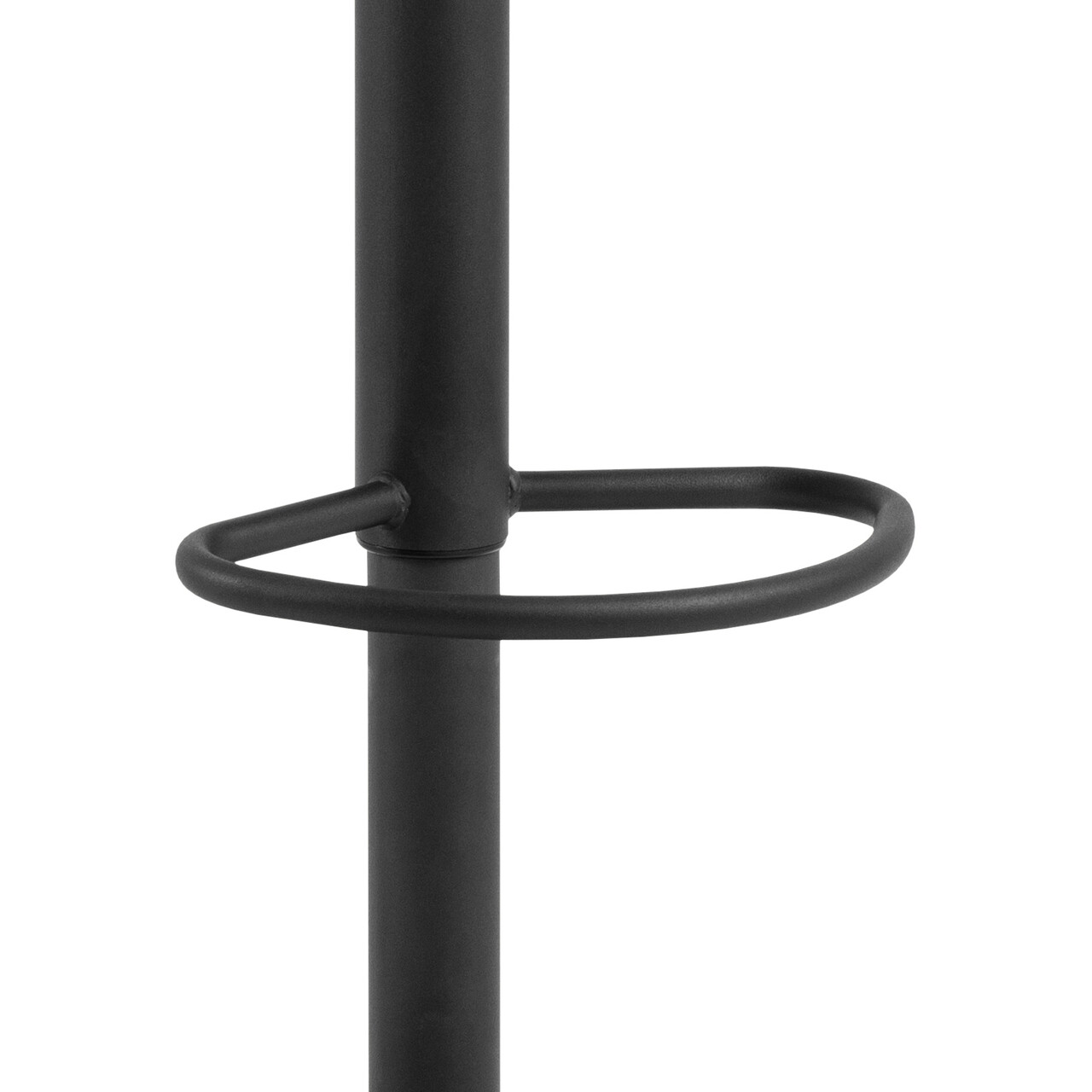 Scaun de bar Flynn, Actona, 44x53x107 cm, rotativ, tesatura structurata/otel, gri inchis - view 3