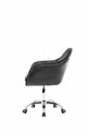 Scaun de birou elegant Beth, Heinner, 42x44x80 cm,  gri