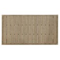 Set coltar cu 2 masute, Silo Point, L.339/270 l.94 H.88.9 cm, lemn de eucalipt, natur/gri
