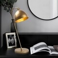 Lampa de masa, Acuka - 12291, Fulgor, 18 x 26 x 54 cm, 1 x E14, 40W, auriu