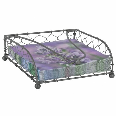 Suport pentru servetele, Esschert, Green, metal