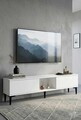 Comoda TV, Hanah Home, Didema 150, 150x40.5x30 cm, Alb