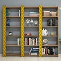 Corp biblioteca, Hommy Craft, City 3, 184.6x170x24.2 cm, Nuc / Galben