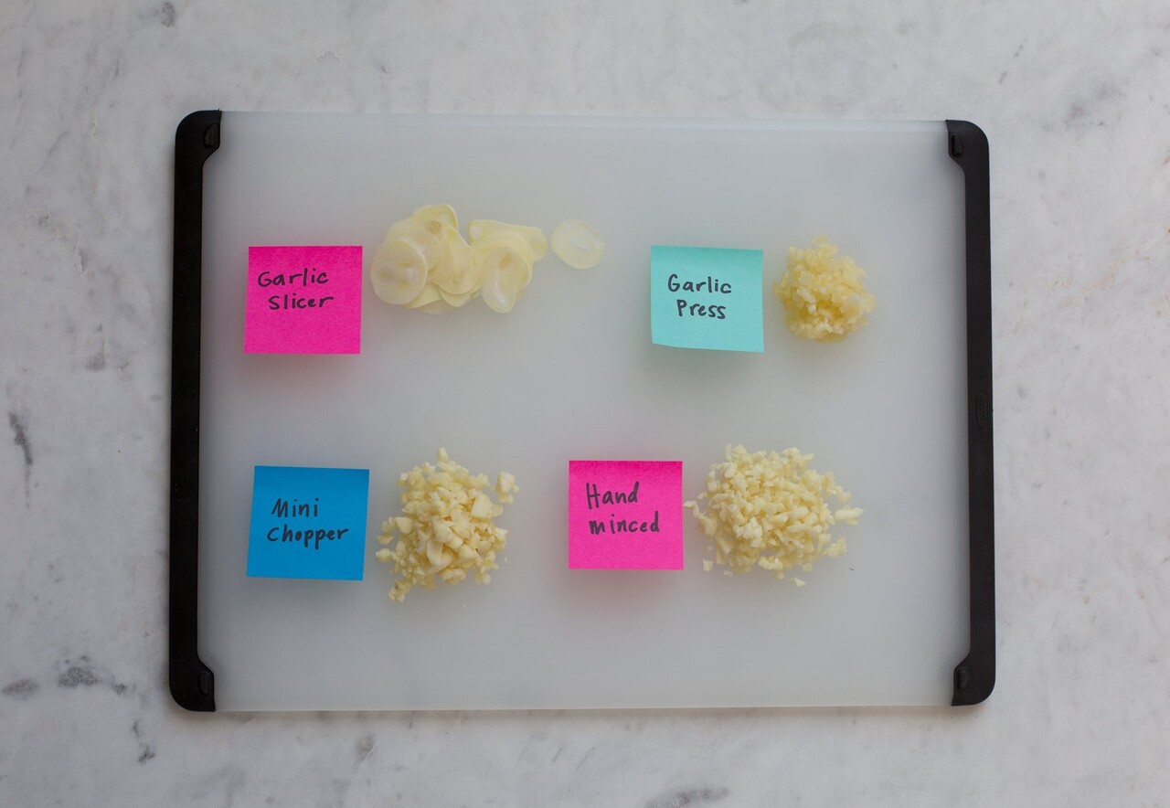 Presa usturoi, zinc, 18 cm, "Good Grips" - OXO - imagine 9