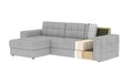 Coltar extensibil reversibil 3 locuri ELTAP, Blenvi, 260x150x82 cm, lemn/poliester, bej