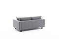 Canapea 2 locuri, Atelier del Sofa, 613LFS1195, Gri