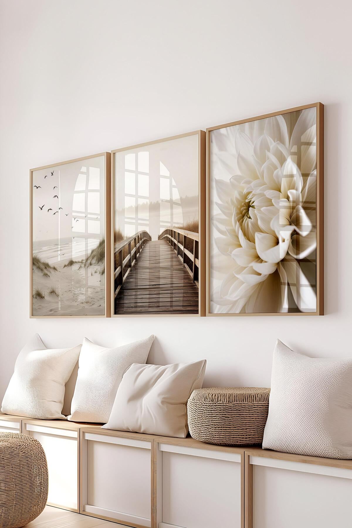 Set de pictură decorativă, Ç-300693, Sticla PVC, Multicolor