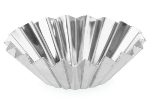 Forme pentru prajituri tarte 10 piese, snb, aluminiu, 5 cm