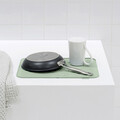 Scurgator vase, Brabantia, SinkSide, 32.5x43.8x0.9 cm, silicon, verde jad