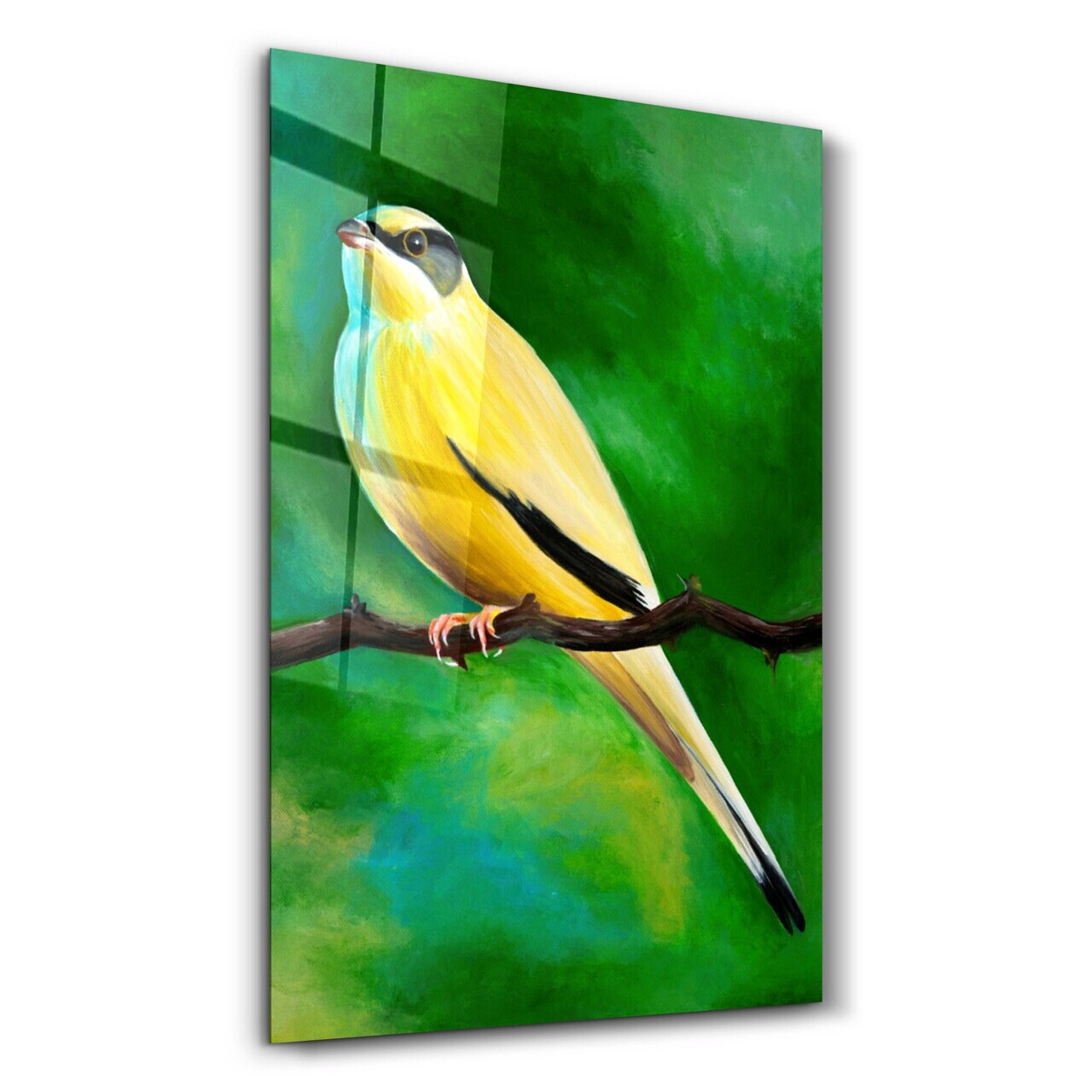 Tablou decorativ, OGLS-9039, Dimensiune: 35 x 55 cm, Multicolor — imaginea 5