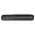 Suport accesorii dus + racleta, Brabantia, MindSet, 42x8.6x4.4 cm, aluminiu, gri inchis