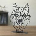 Decoratiune, Kurt Pod , 20x30 cm, Metal, Negru