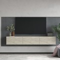Comoda TV, Odessa, Alfa, 180x28.6x31.4 cm, Travertin
