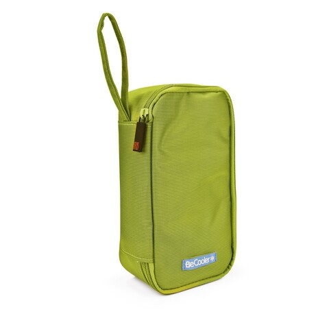 Geanta frigorifica Nano Cooler, Iris Barcelona, 1.4 L, 11x8x22 cm, poliester, verde lime