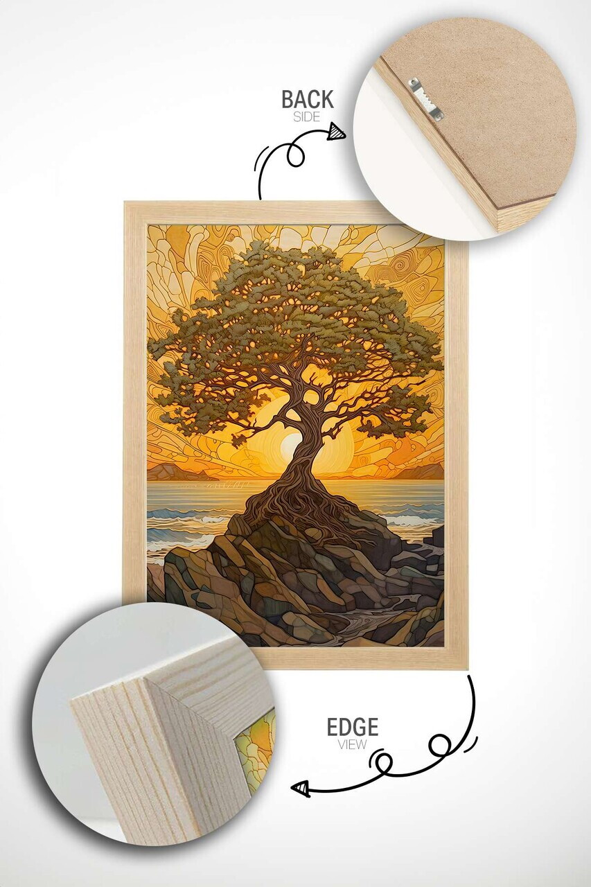 Tablou decorativ, Mscartmdl36, MDF, Multicolor — imaginea 5
