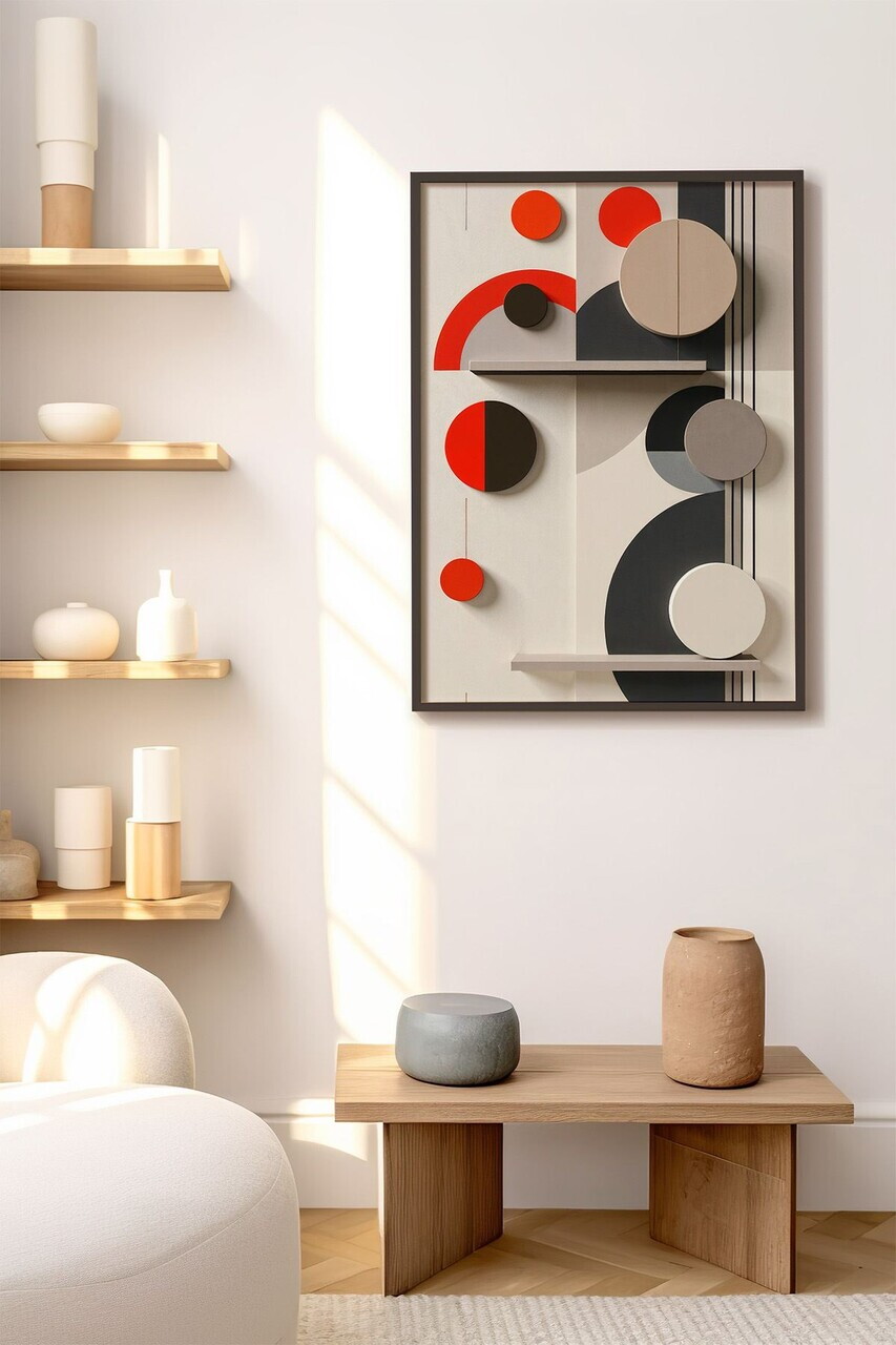 Tablou decorativ, Artnewclsyh73-3348, Lemn masiv, MDF, Multicolor - view 2