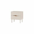 Noptiera, Hanah Home, Marquise, 50x52.3x35 cm, Gresie / Oud intens